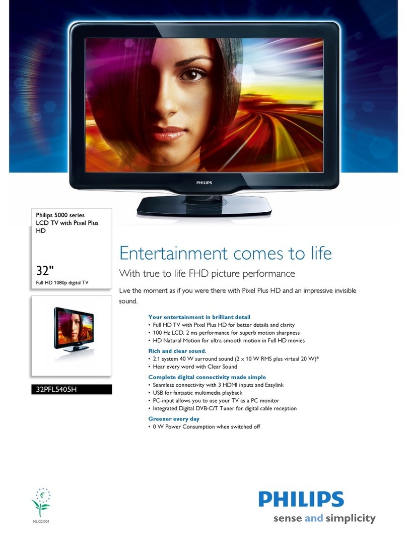 Philips 32PFL5405H Manual de usuario