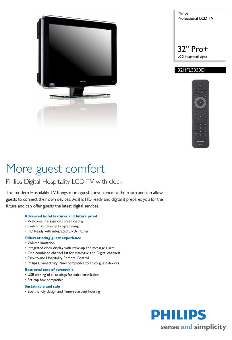Philips 32HFL3350D Manual de usuario