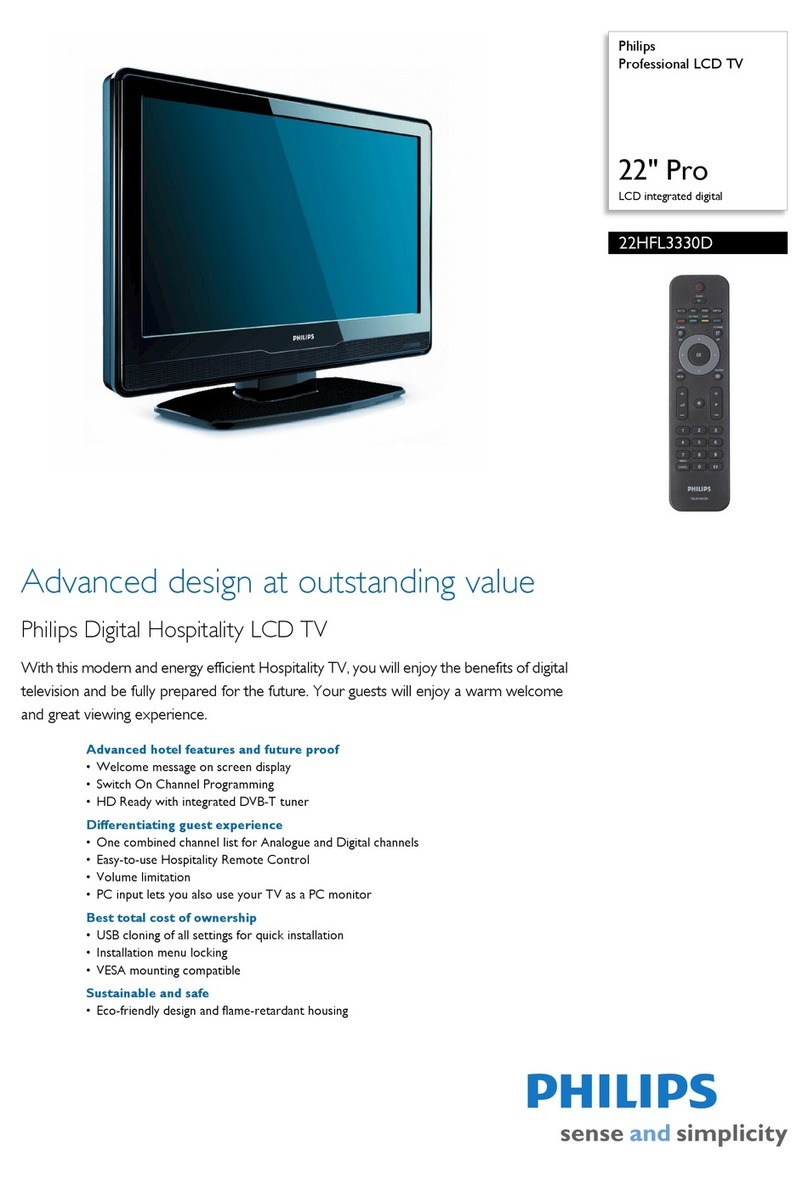 Philips 22HFL3330D Manual de usuario