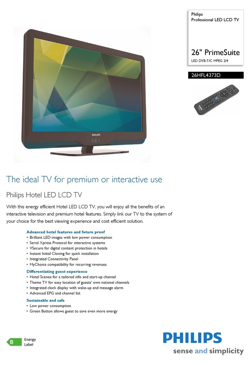 Philips 26HFL4373D Manual de usuario