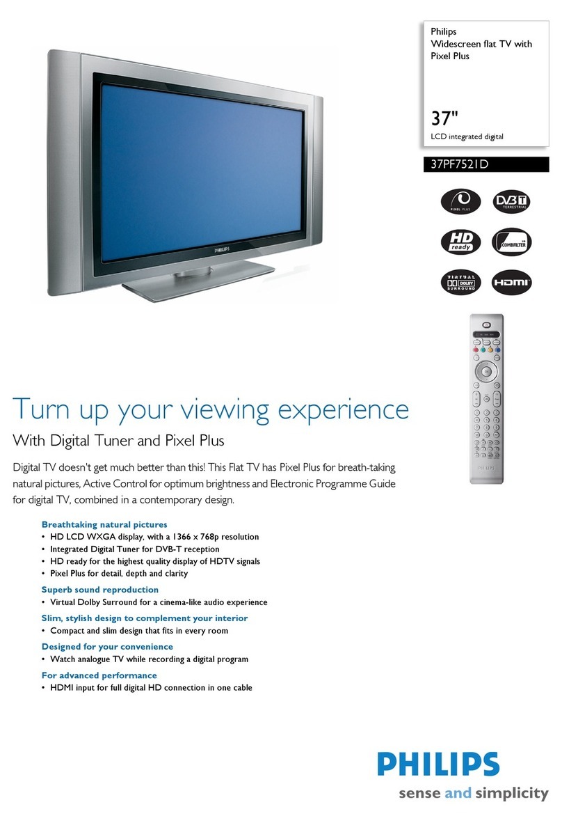Philips 37PF7521D Manual de usuario