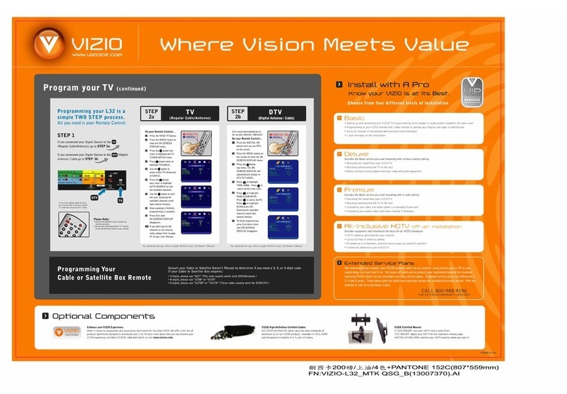 Vizio L32 Manual de usuario