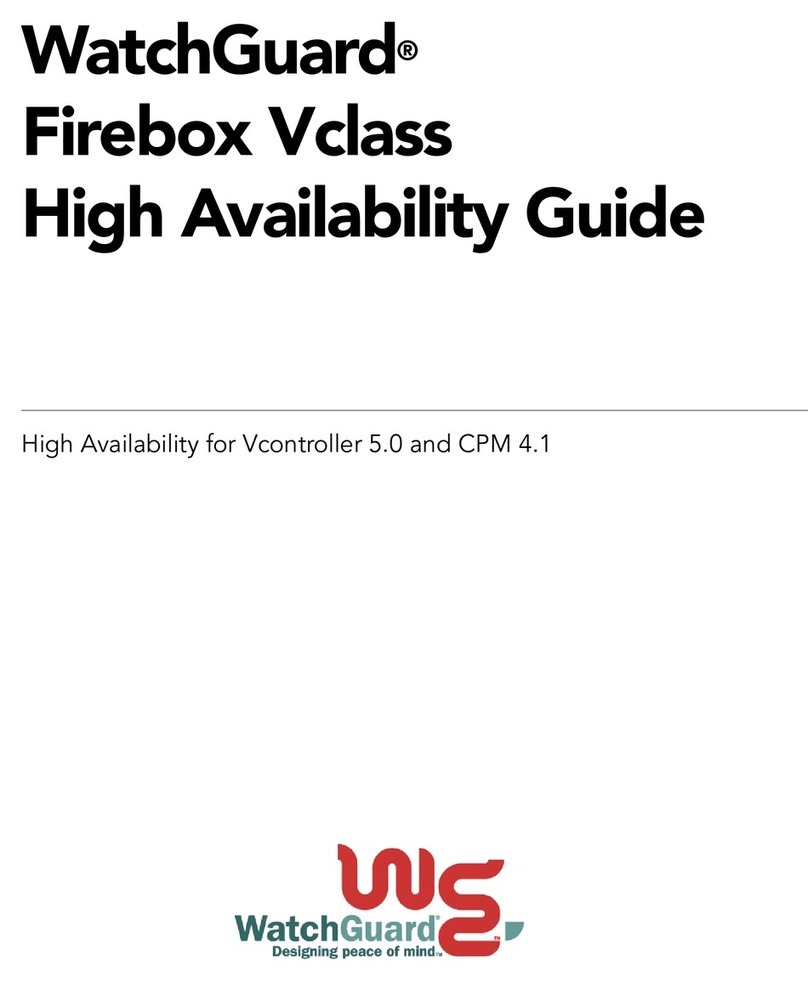 Watchguard Firebox V10 Manual