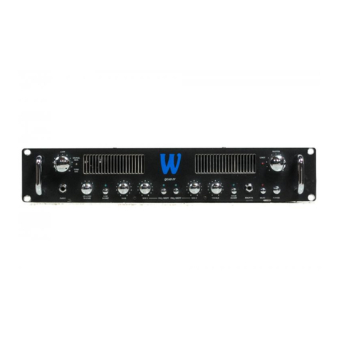 Warwick Amplifier Quad IV Manual de usuario