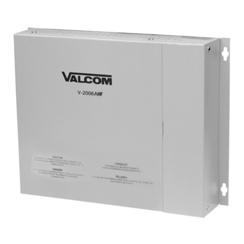 Valcom V-2006AHF Manual de usuario