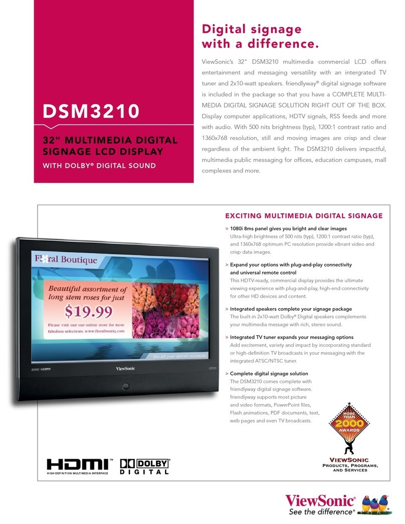 ViewSonic DSM3210 Manual de usuario