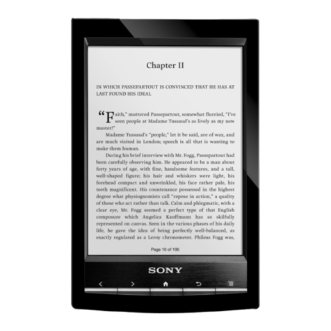 Sony PRS-T1 Manual de usuario