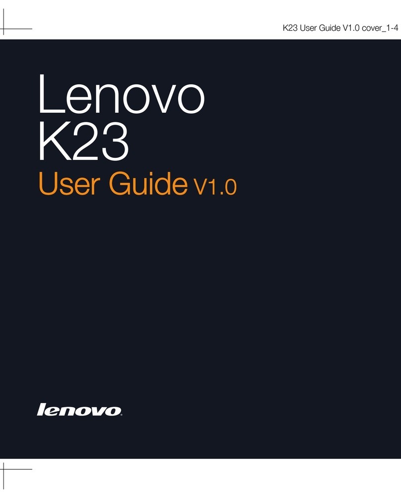 Lenovo K23 Manual de usuario