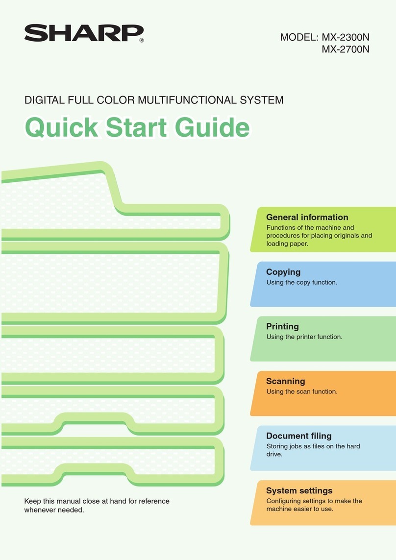 Sharp MX-2700N Guide Manual de usuario