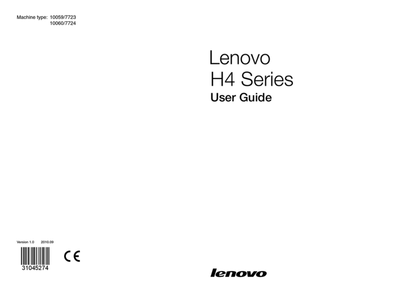 Lenovo H410e Manual de usuario