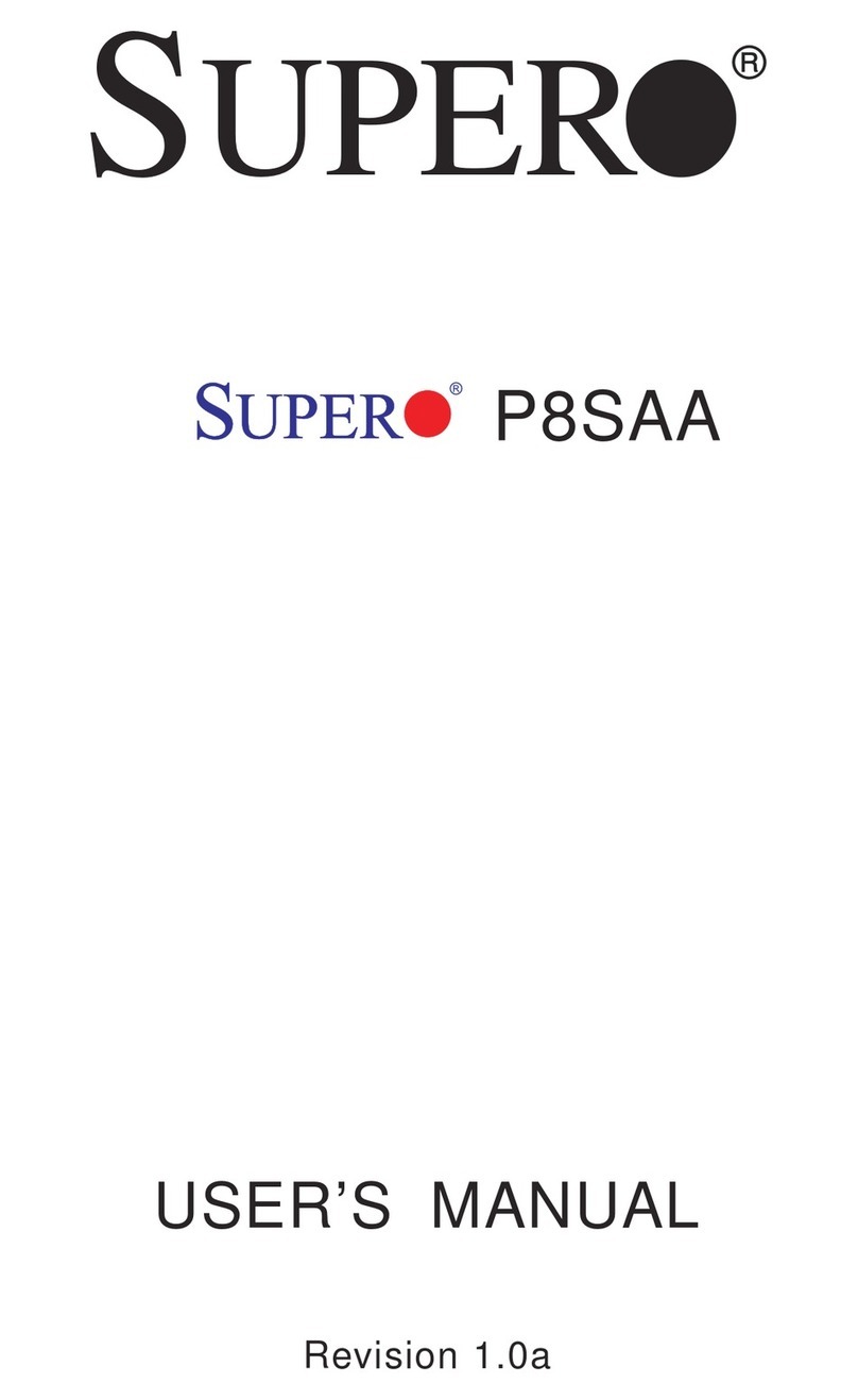 Supero P8SAA Manual de usuario