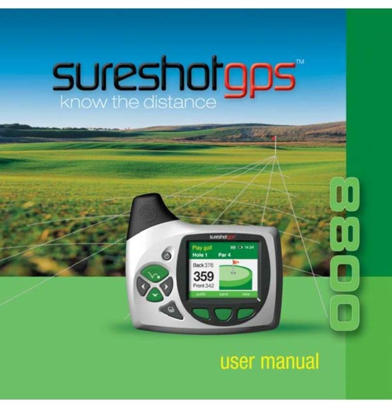 Sureshotgps 8800 Manual de usuario