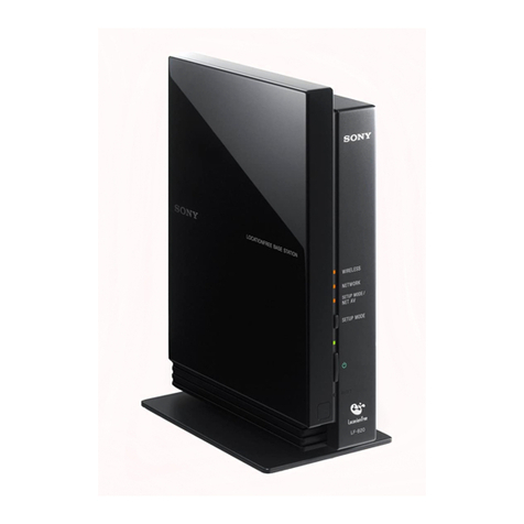 Sony LocationFree LF-B20 Manual de servicio
