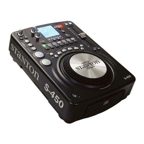 Stanton S-450 Manual de usuario