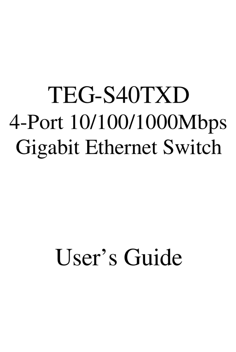 TRENDnet TEG-S40TXD Manual de usuario