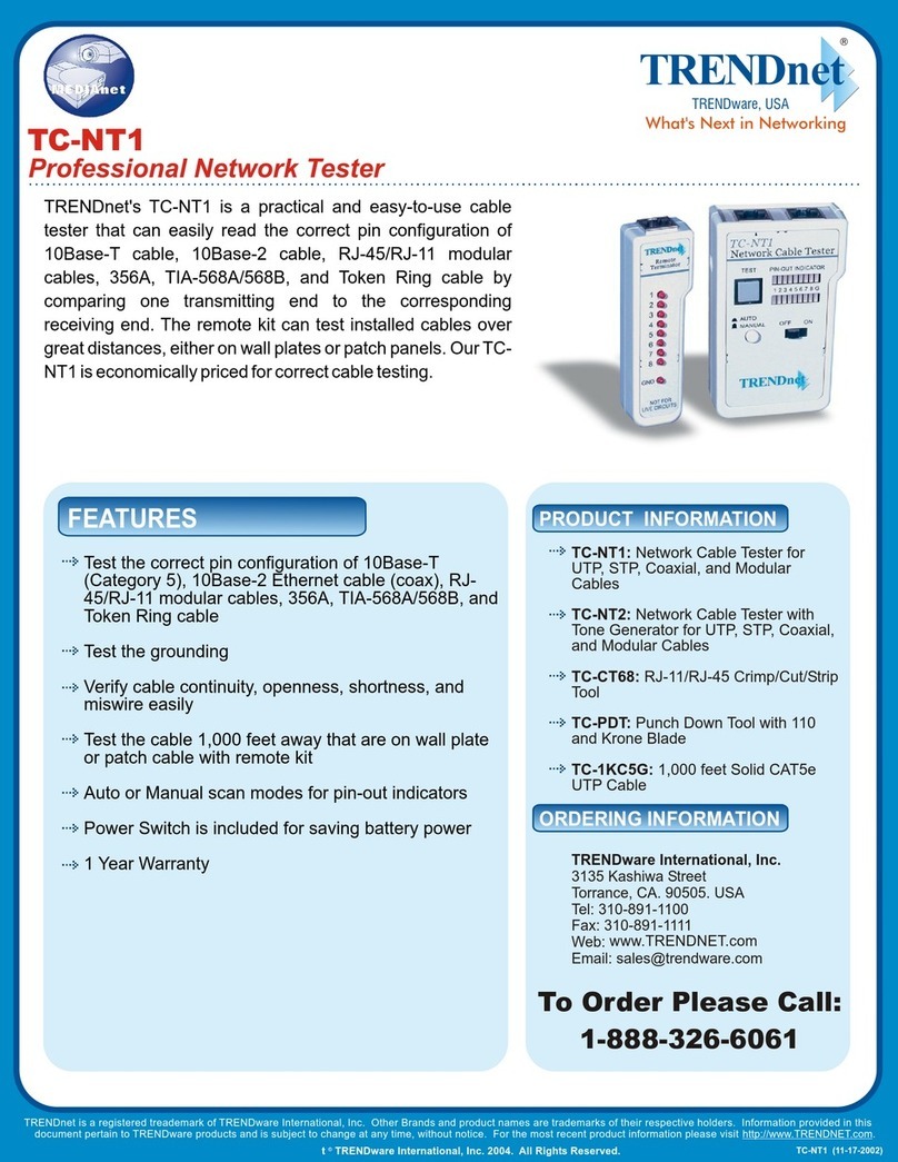 TRENDnet TC-NT1 Manual de usuario