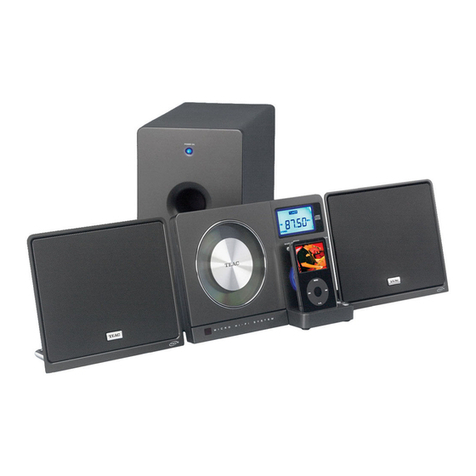 Teac MC-DX32i Manual de usuario