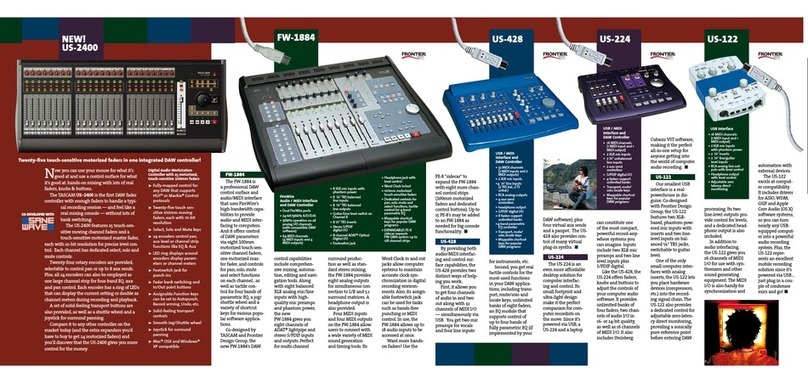 Tascam FE-8 Manual de usuario