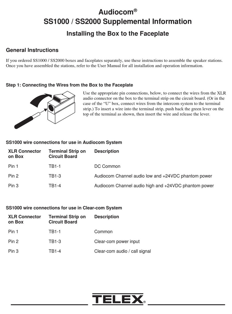 Audiocom SS1000 Manual del propietario