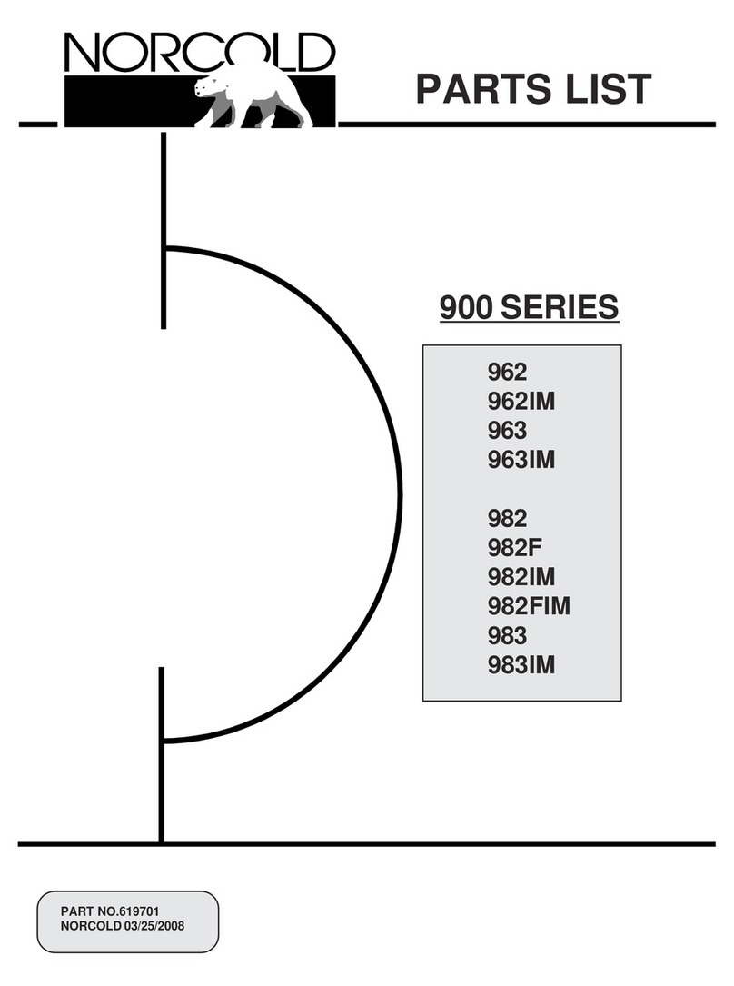 Norcold 962 Manual de usuario
