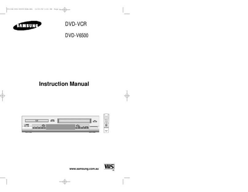 Samsung DVD-V6500/ Manual de usuario