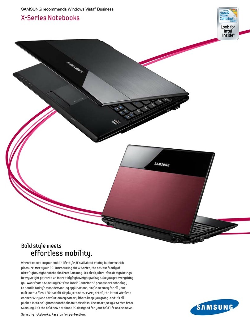 Samsung X460 Manual de usuario