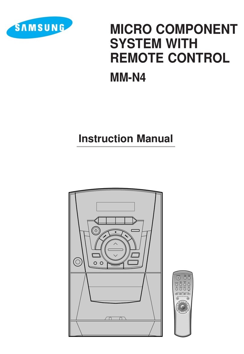 Samsung MM-N4 Manual de usuario