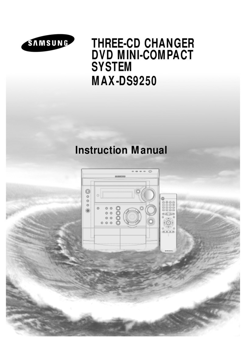 Samsung MAX-DS9250 Manual de usuario