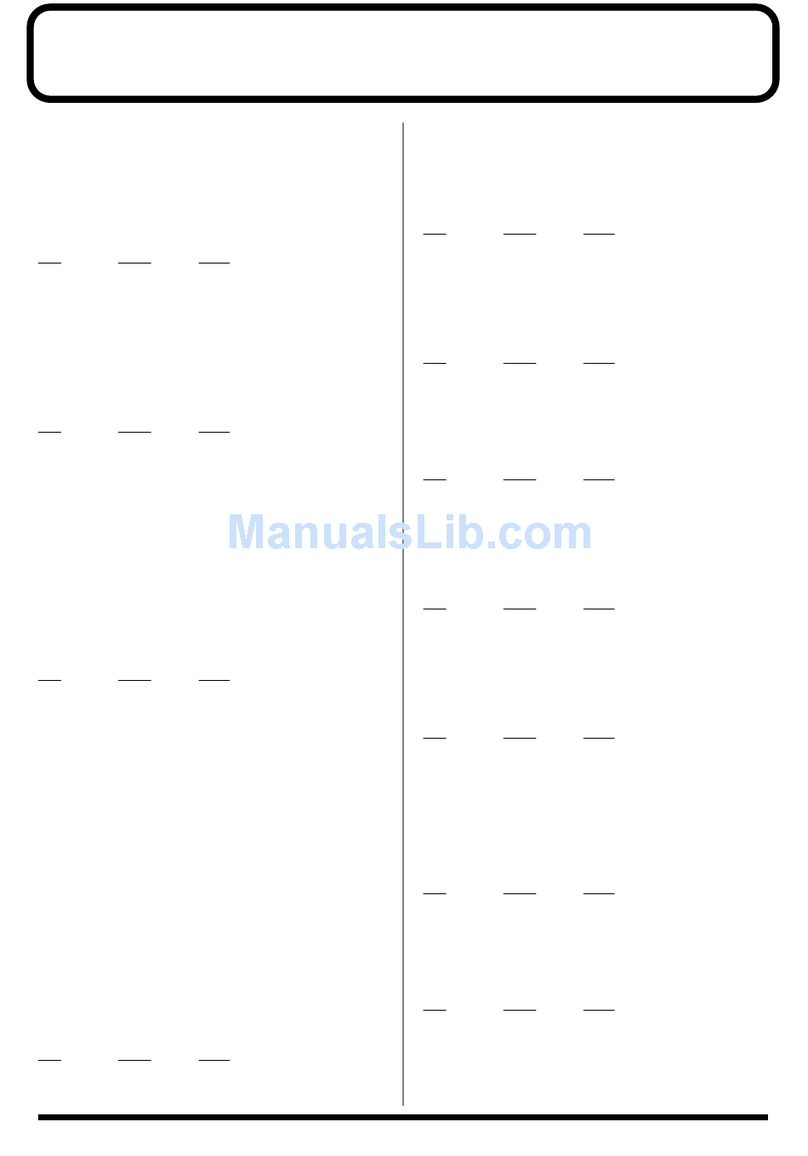 Roland GW-7 Manual de usuario Roland GW-7 Manual de usuario