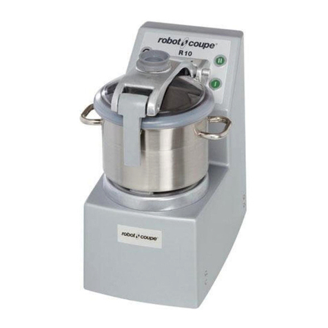 Robot Coupe R10 Manual de usuario