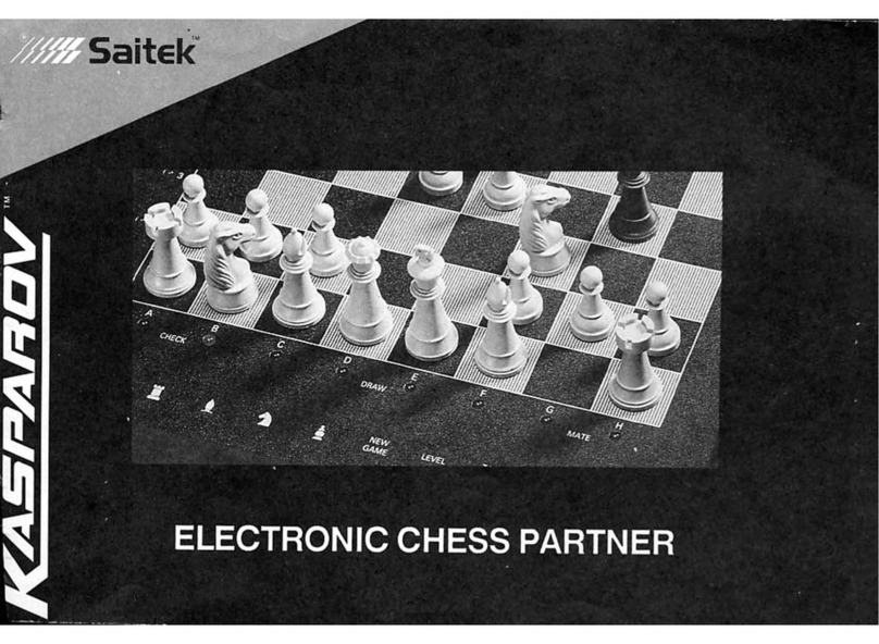 Saitek Electronic Chess Partner Manual de usuario