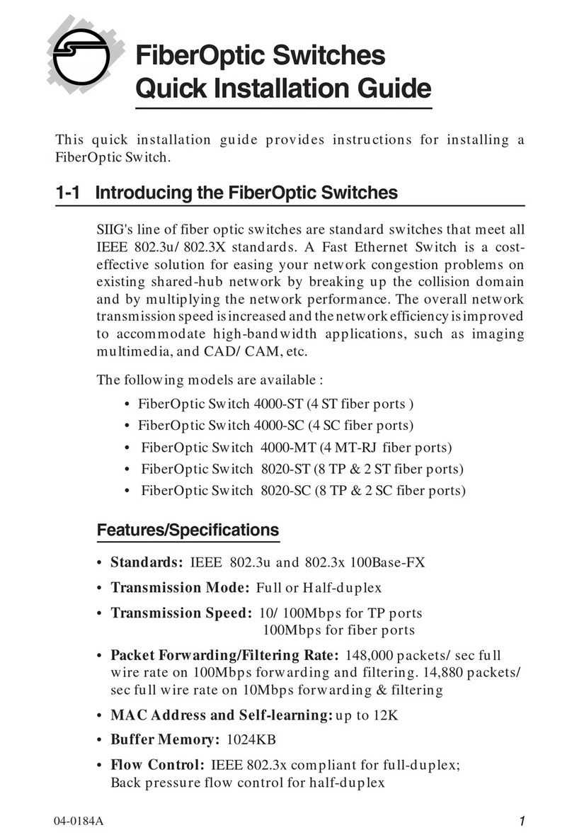 SIIG 4000-MT Manual de usuario