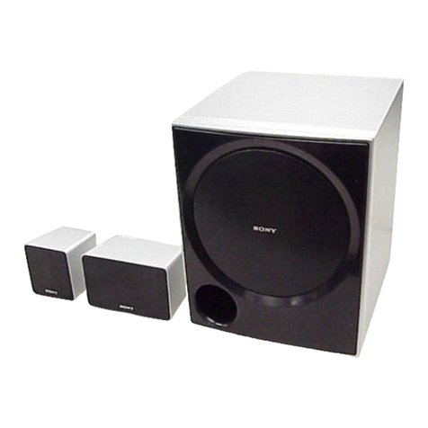 Sony SS-CNP700 Manual de usuario