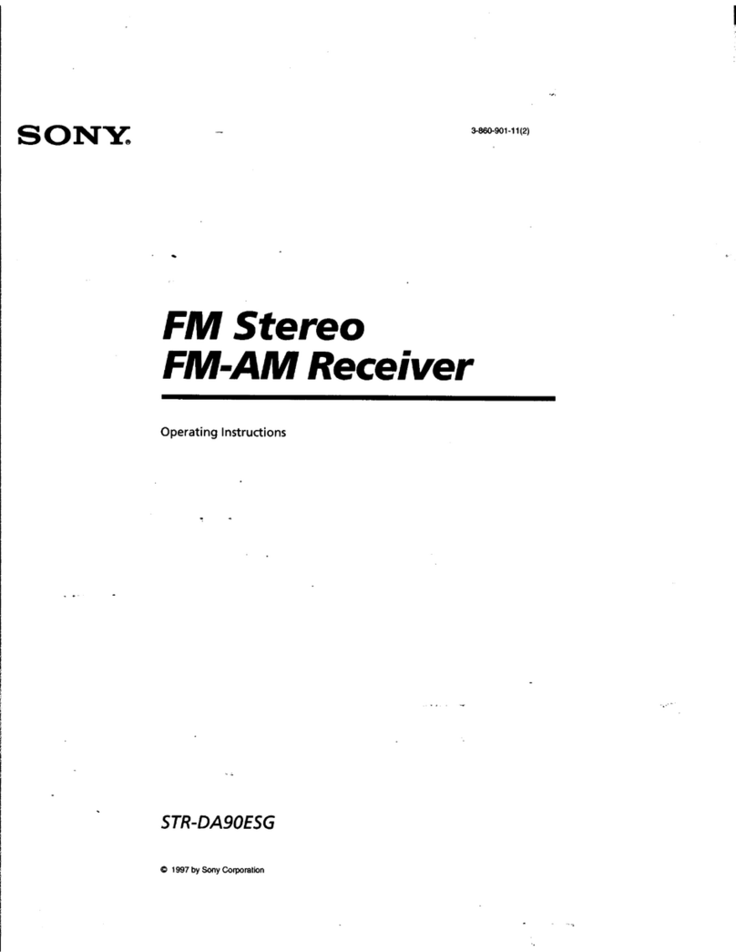 Sony STR-DA90ES Manual de usuario