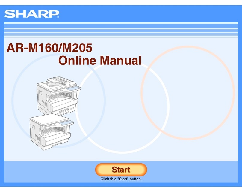 Sharp AR-M160 Guía de configuración