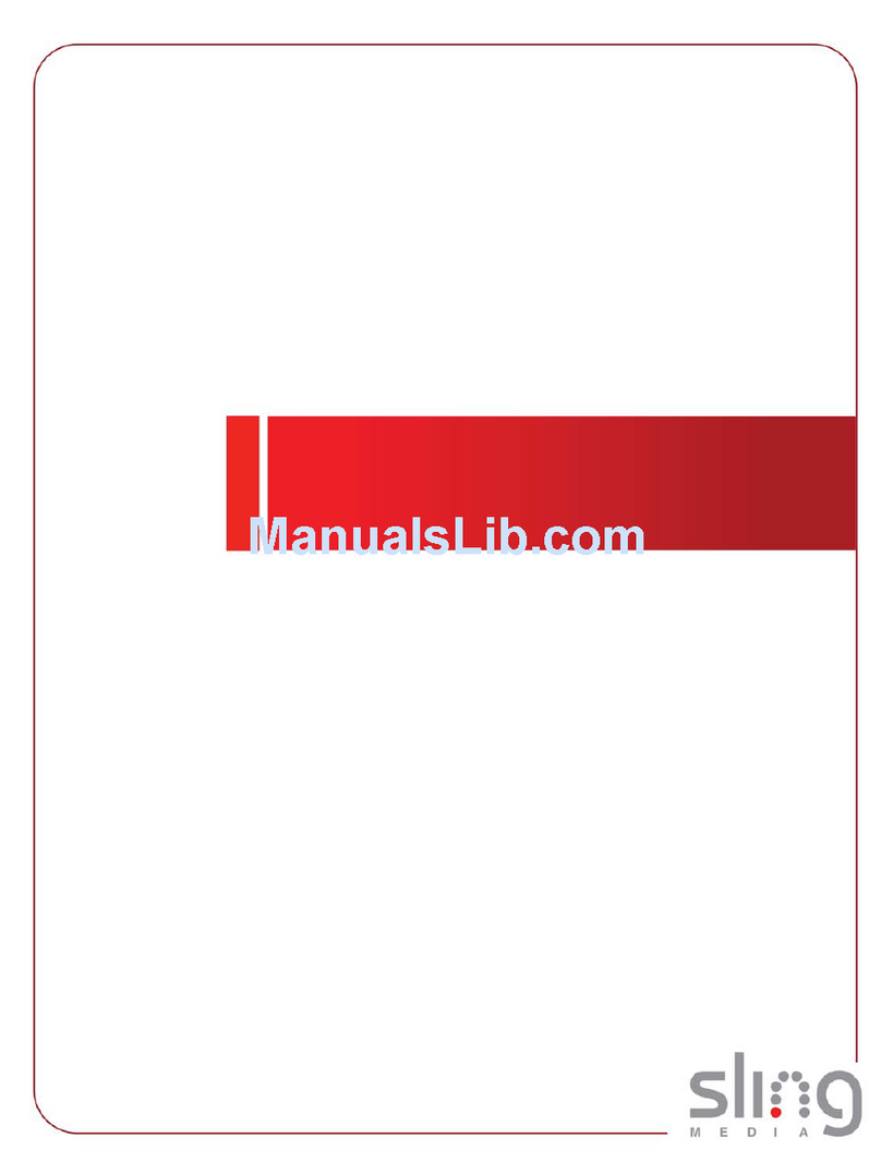 Sling Media SlingPlayer Manual de usuario