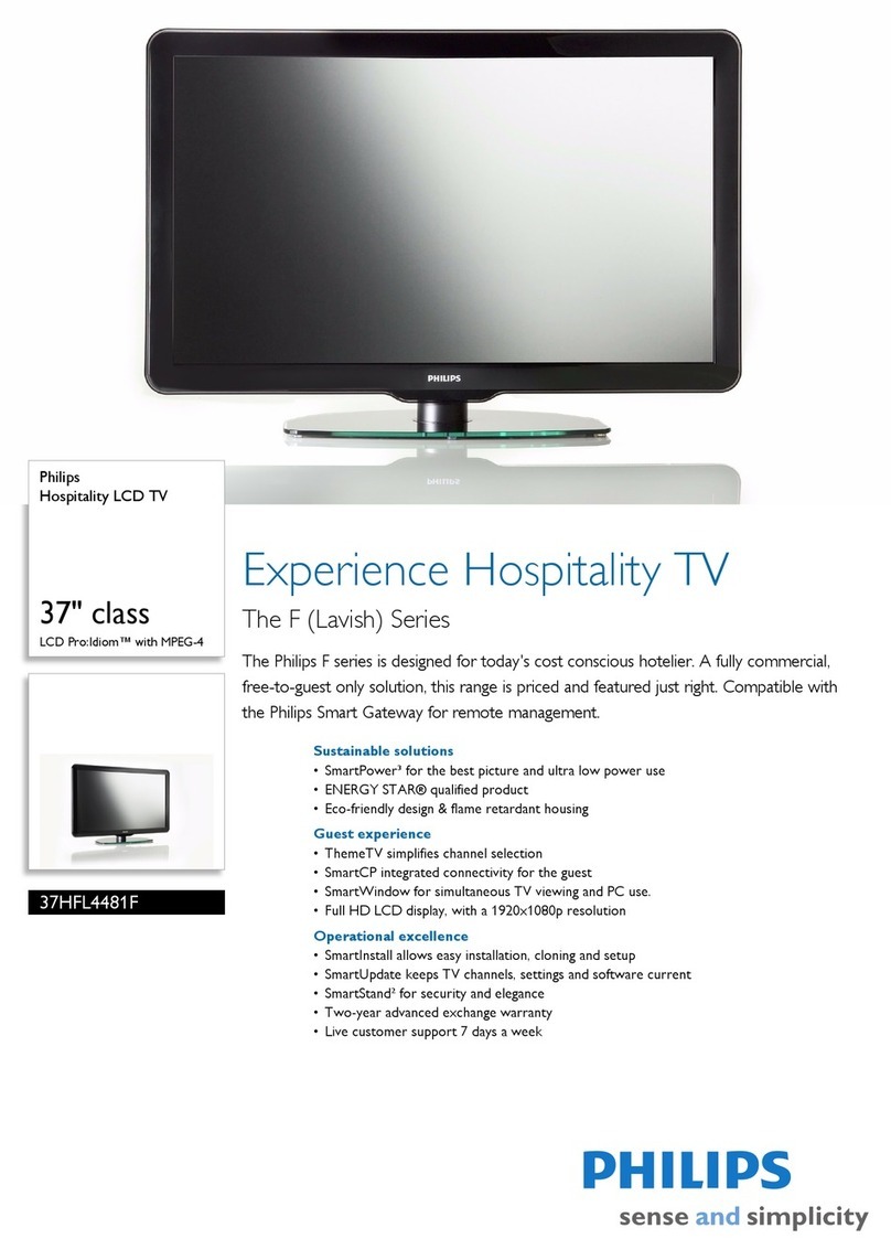 Philips 37HFL4481F Manual de usuario
