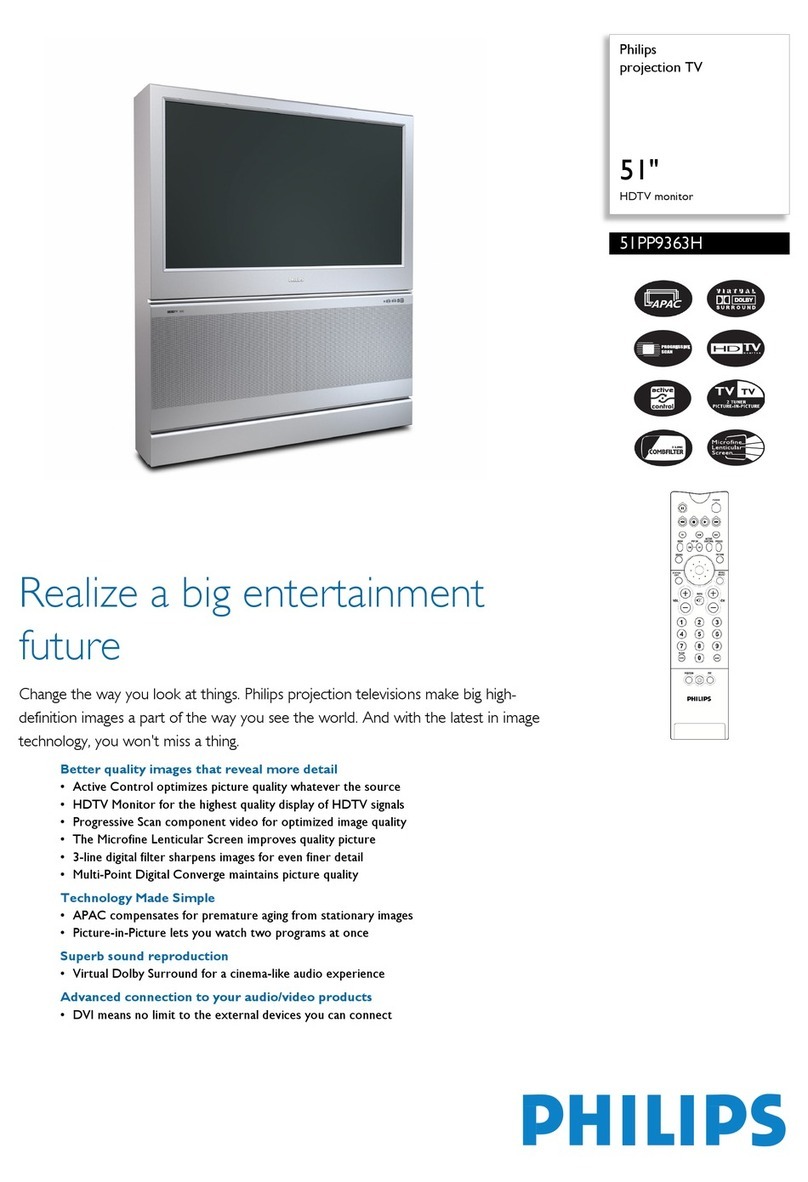 Philips 51PP9363H Manual de usuario