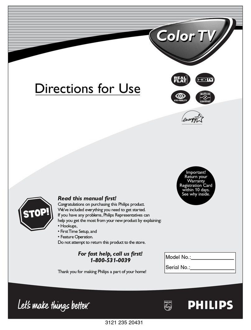 Philips 27PT8320 Manual