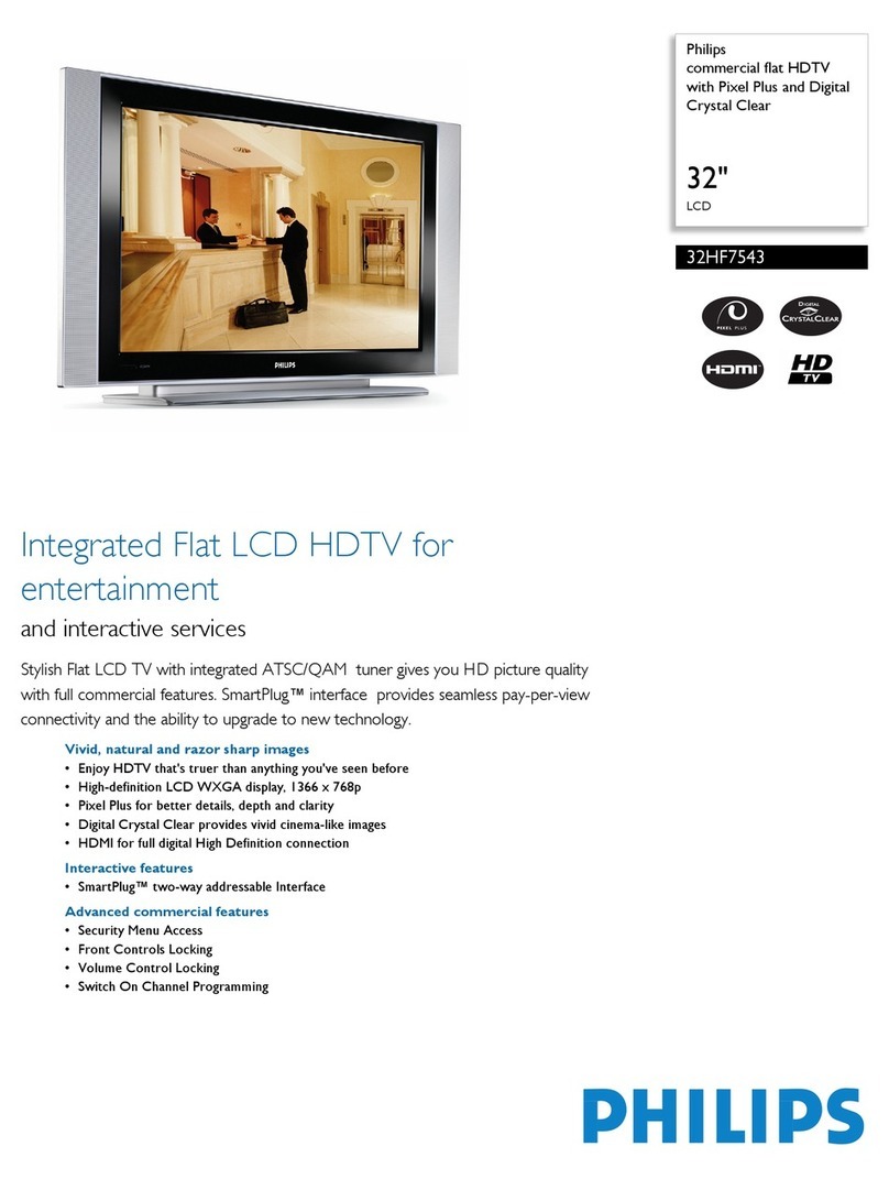 Philips 32HF7543 Manual de usuario Philips 32HF7543 Manual de usuario