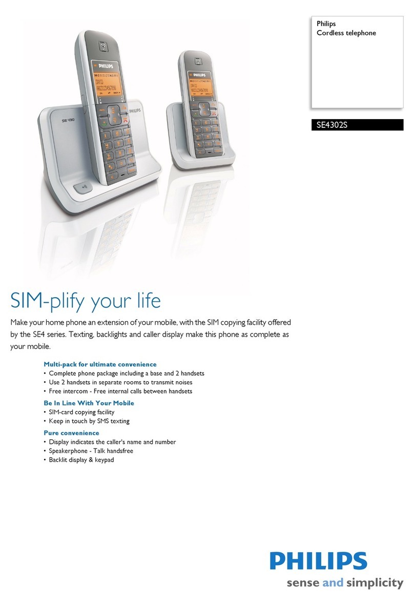 Philips SE4302S Manual de usuario
