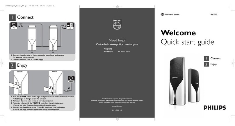 Philips SPA3200 Manual de usuario Philips SPA3200 Manual de usuario