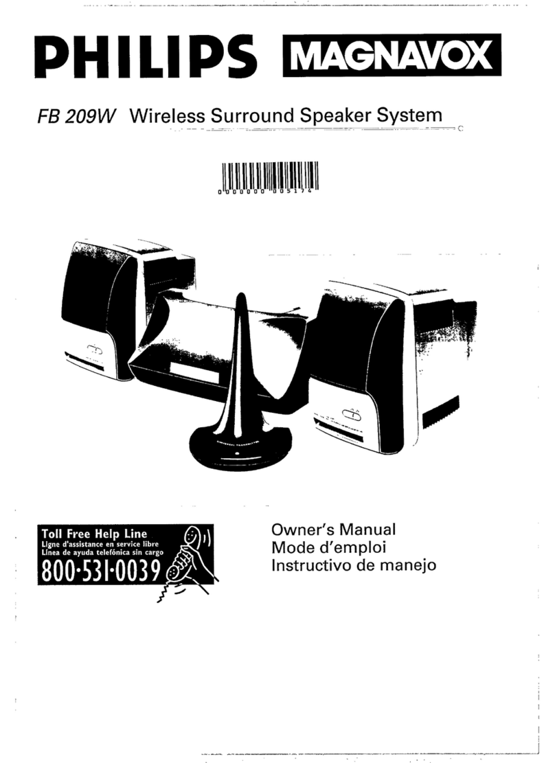 Philips FB209W Manual de usuario