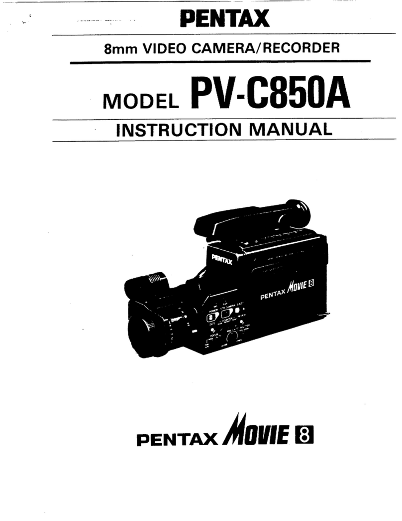 Pentax PV-C850A Manual de usuario