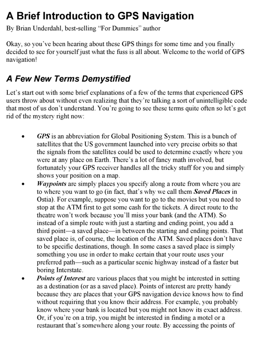 Pharos GPS 135 Manual de referencia Pharos GPS 135 Manual de referencia