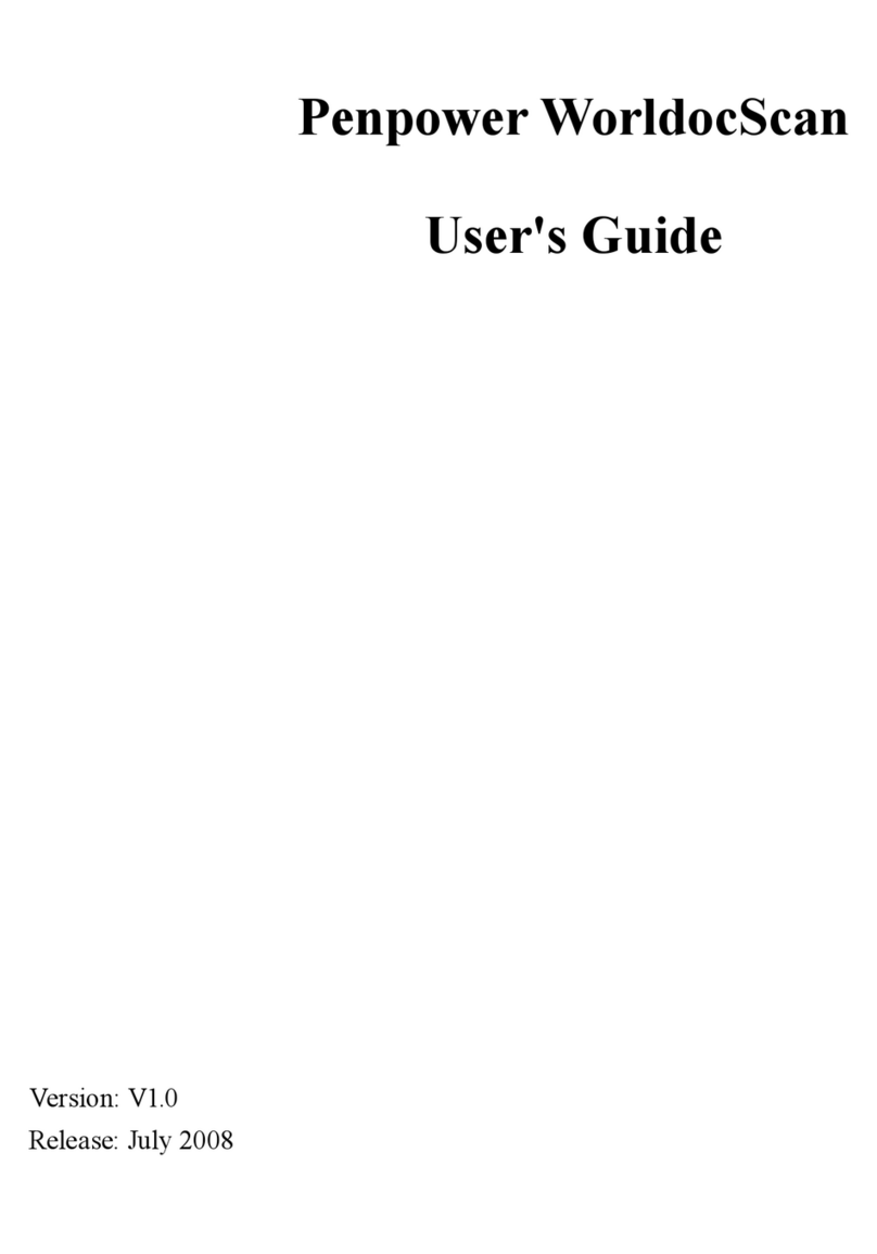 Penpower WorldocScan 400 Manual de usuario