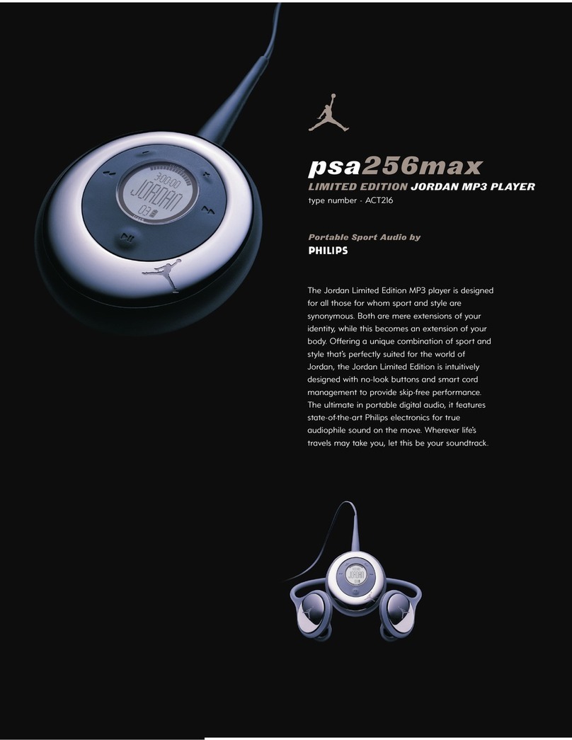 Philips ACT215 Manual de usuario
