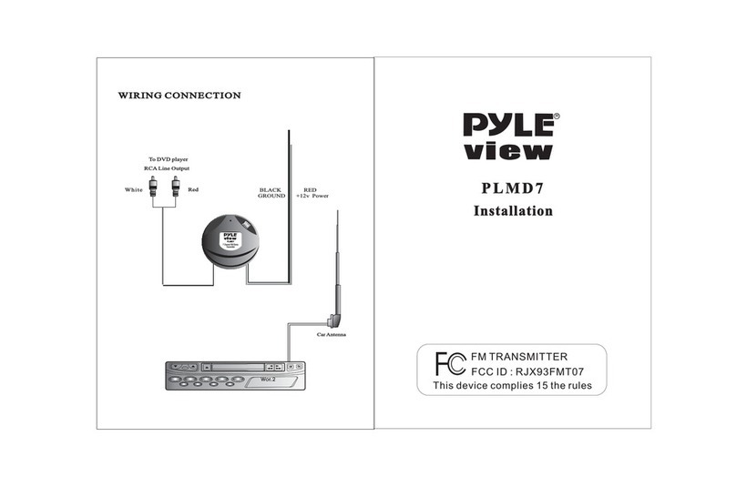 Pyle view PLMD7 Manual de usuario
