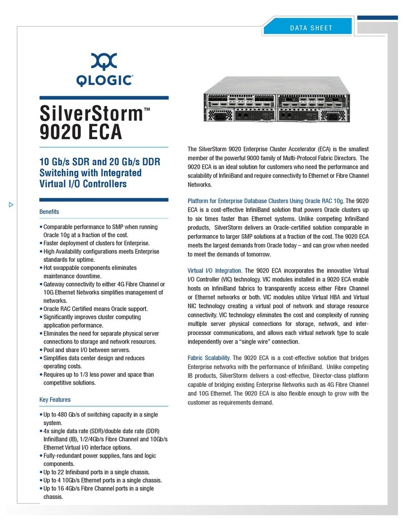 Qlogic SilverStorm 9020 Manual de usuario