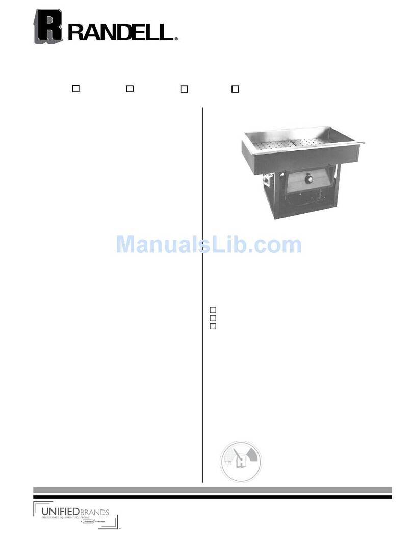 Randell 9580-3A Manual de usuario
